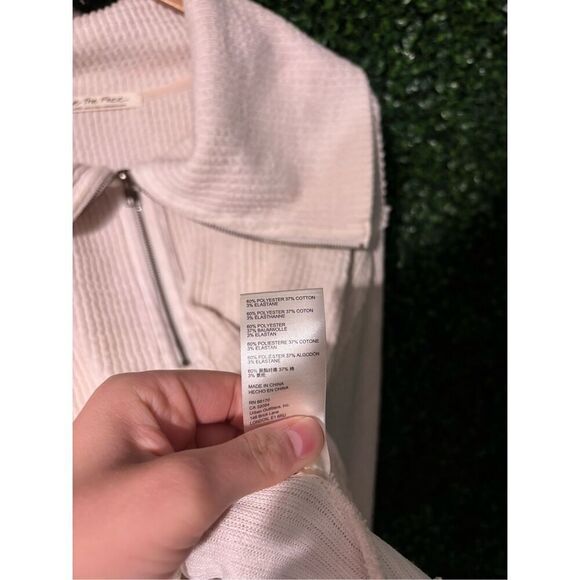 Free People Dean Pullover Sz Large Cream - Picture 5 of 6